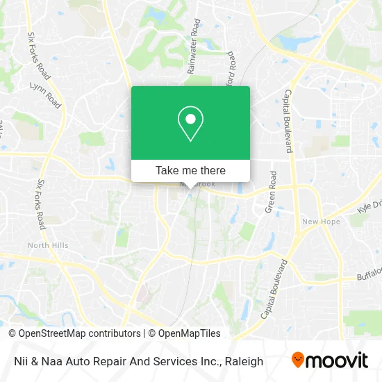 Nii & Naa Auto Repair And Services Inc. map