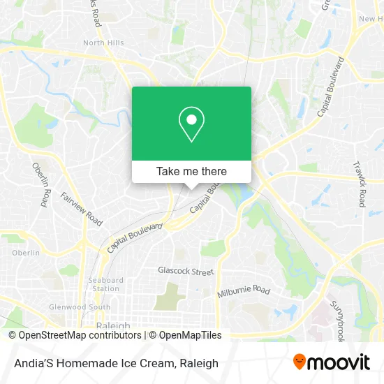 Andia’S Homemade Ice Cream map