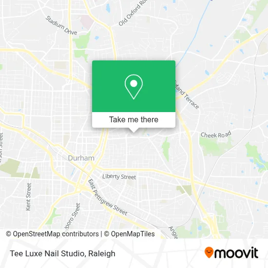 Tee Luxe Nail Studio map
