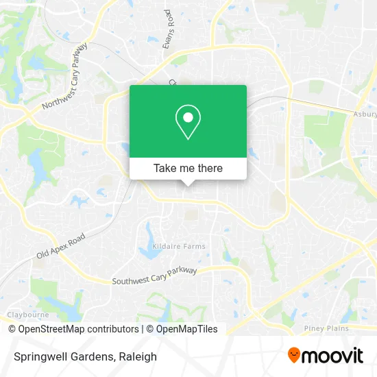 Springwell Gardens map