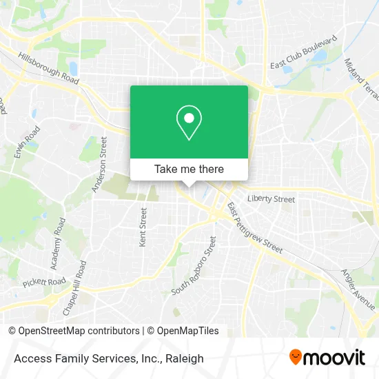 Access Family Services, Inc. map