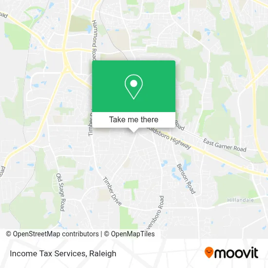 Income Tax Services map
