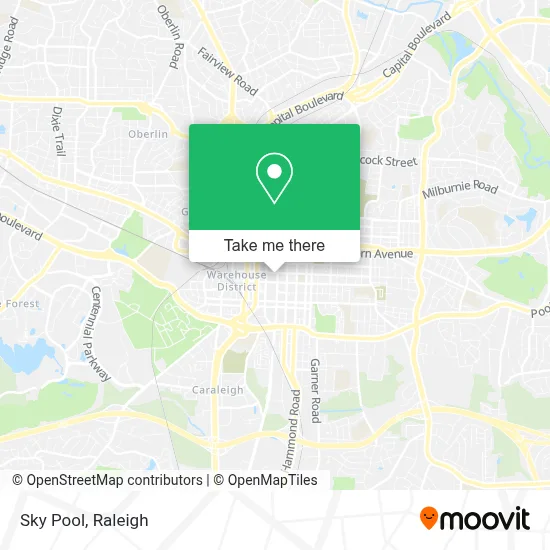 Sky Pool map