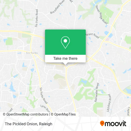 The Pickled Onion map