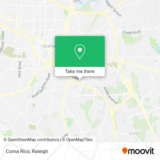 Coma Rico map