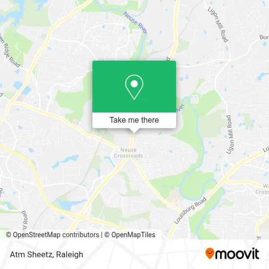 Atm Sheetz map