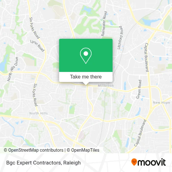Bgc Expert Contractors map