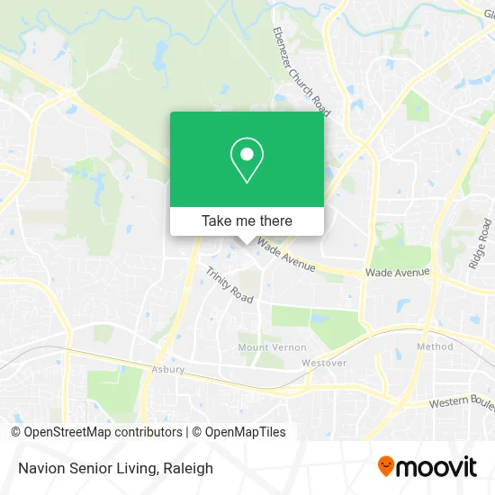 Navion Senior Living map