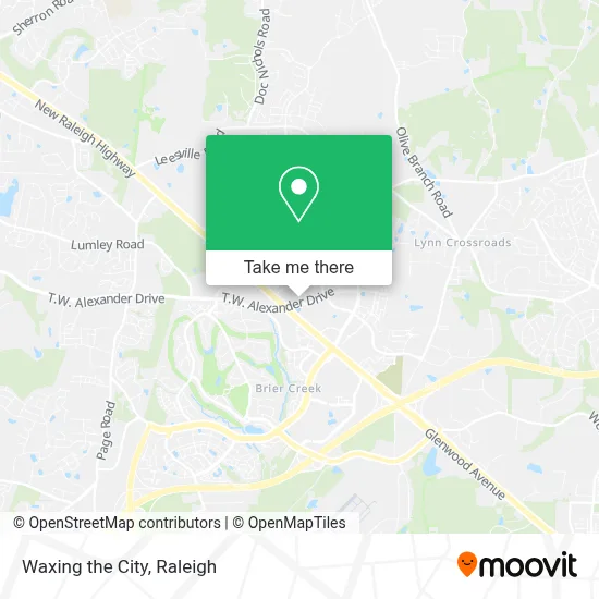 Waxing the City map