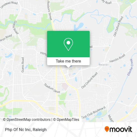 Php Of Nc Inc map