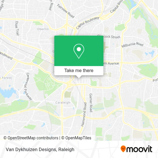 Van Dykhuizen Designs map