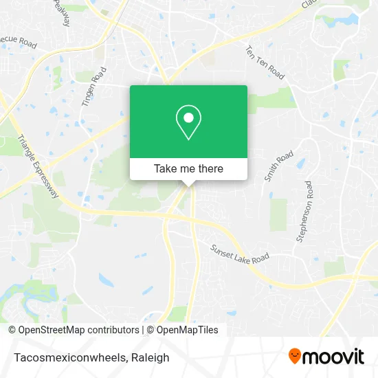Tacosmexiconwheels map