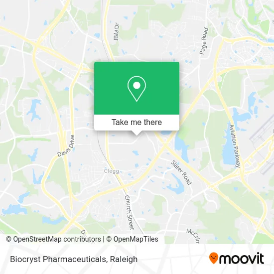 Biocryst Pharmaceuticals map