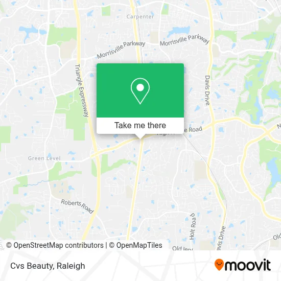 Cvs Beauty map