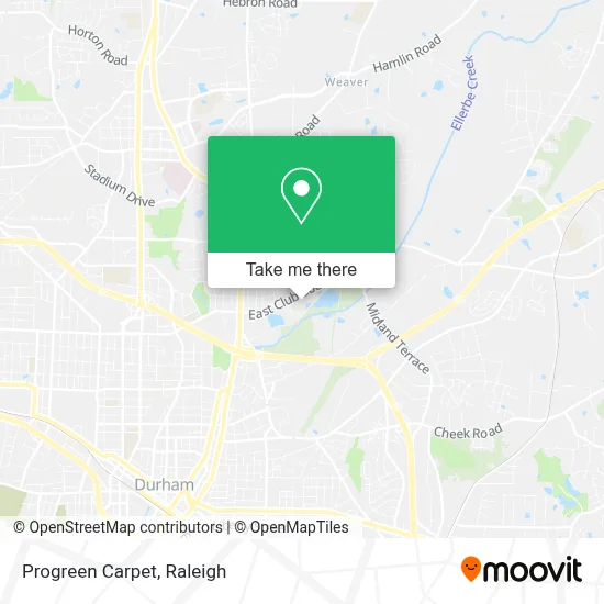 Progreen Carpet map