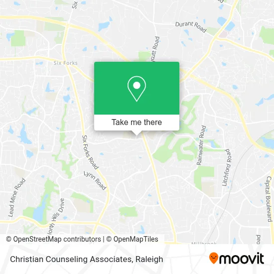 Christian Counseling Associates map