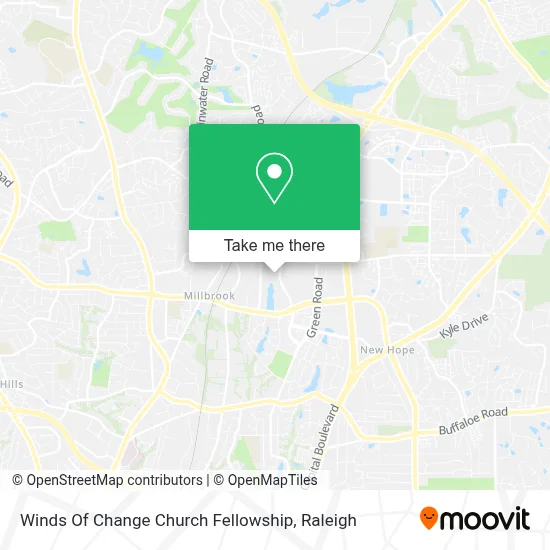Winds Of Change Church Fellowship map