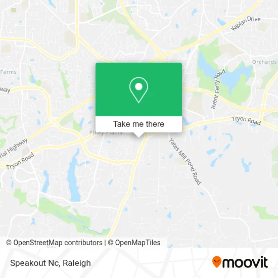 Speakout Nc map