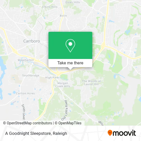 A Goodnight Sleepstore map