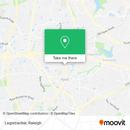 Legistracker map