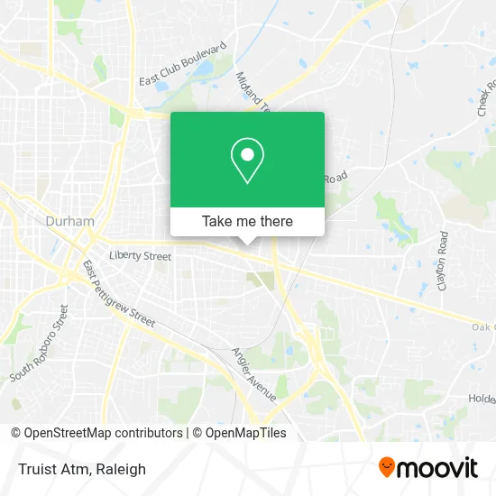 Truist Atm map
