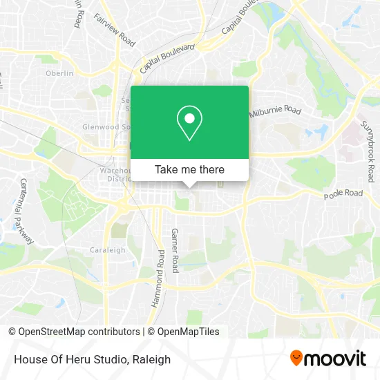 House Of Heru Studio map
