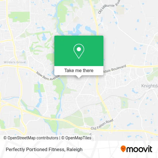 Perfectly Portioned Fitness map
