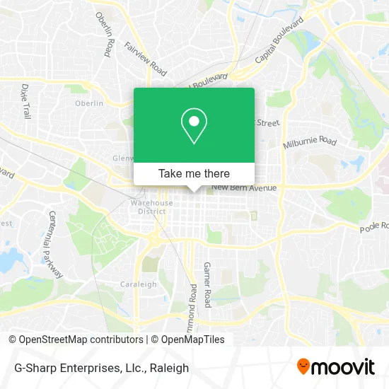 G-Sharp Enterprises, Llc. map