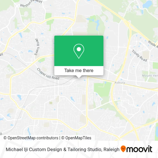 Michael Iji Custom Design & Tailoring Studio map
