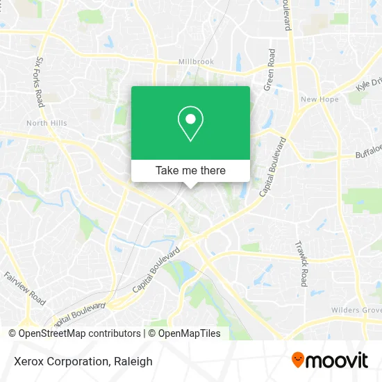 Xerox Corporation map