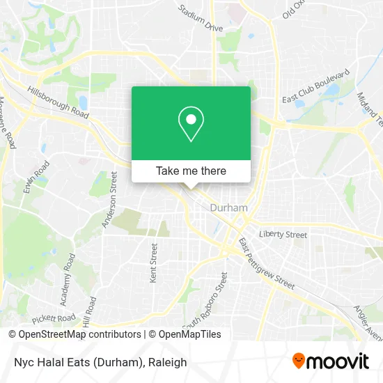 Nyc Halal Eats (Durham) map