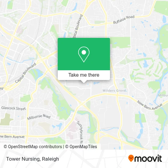Tower Nursing map