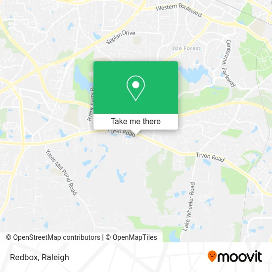 Redbox map
