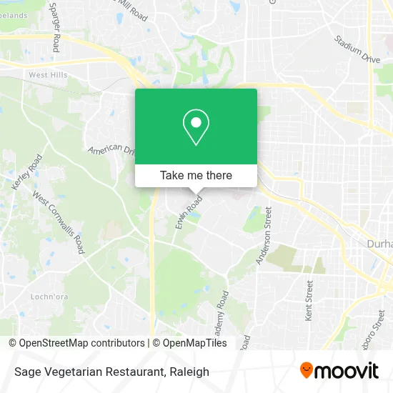 Sage Vegetarian Restaurant map