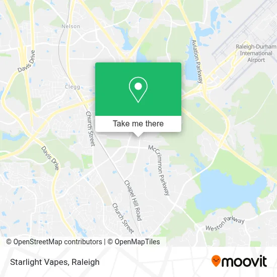 Starlight Vapes map