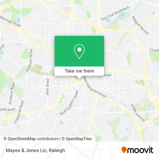 Mayes & Jones Llc map