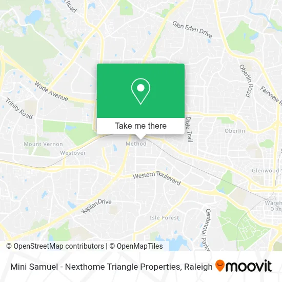 Mini Samuel - Nexthome Triangle Properties map