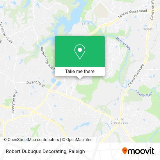 Robert Dubuque Decorating map
