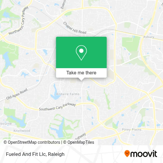 Fueled And Fit Llc map