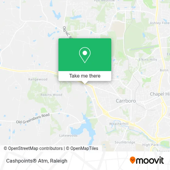 Cashpoints® Atm map