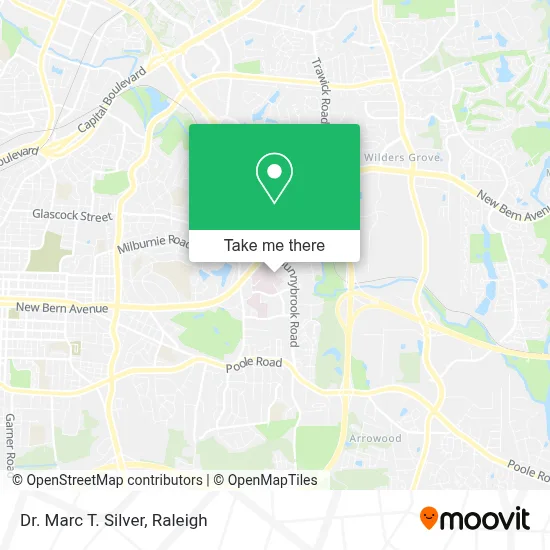 Dr. Marc T. Silver map