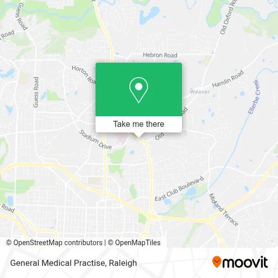 General Medical Practise map