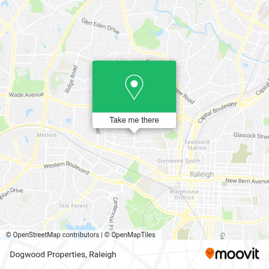Dogwood Properties map