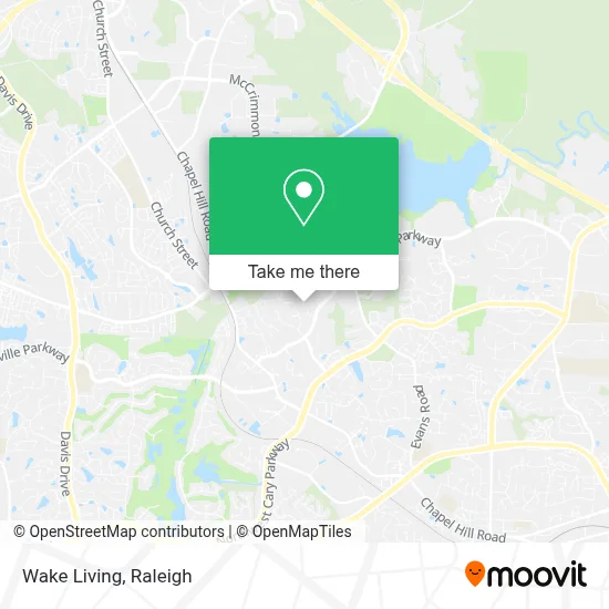 Wake Living map