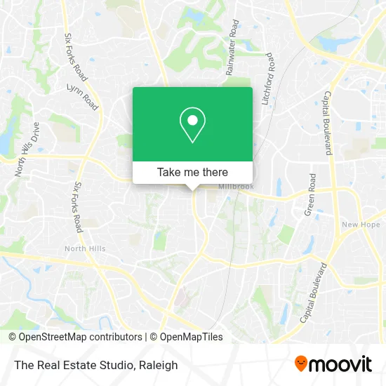 The Real Estate Studio map