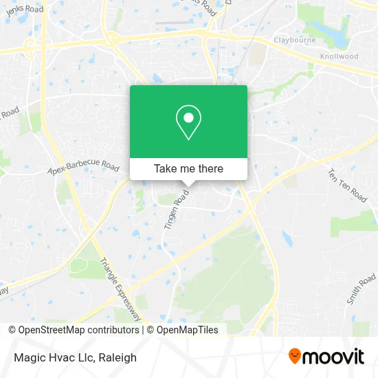 Magic Hvac Llc map