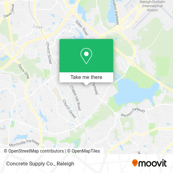 Concrete Supply Co. map