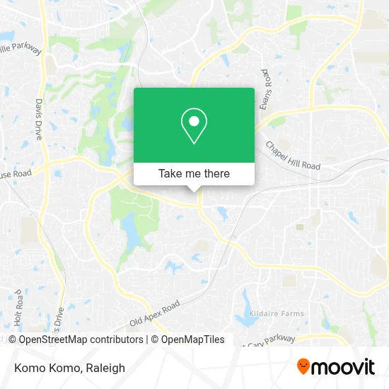 Komo Komo map