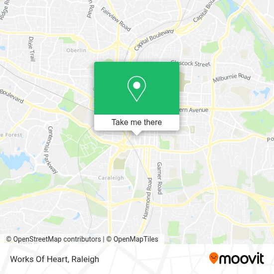 Works Of Heart map
