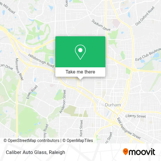 Caliber Auto Glass map